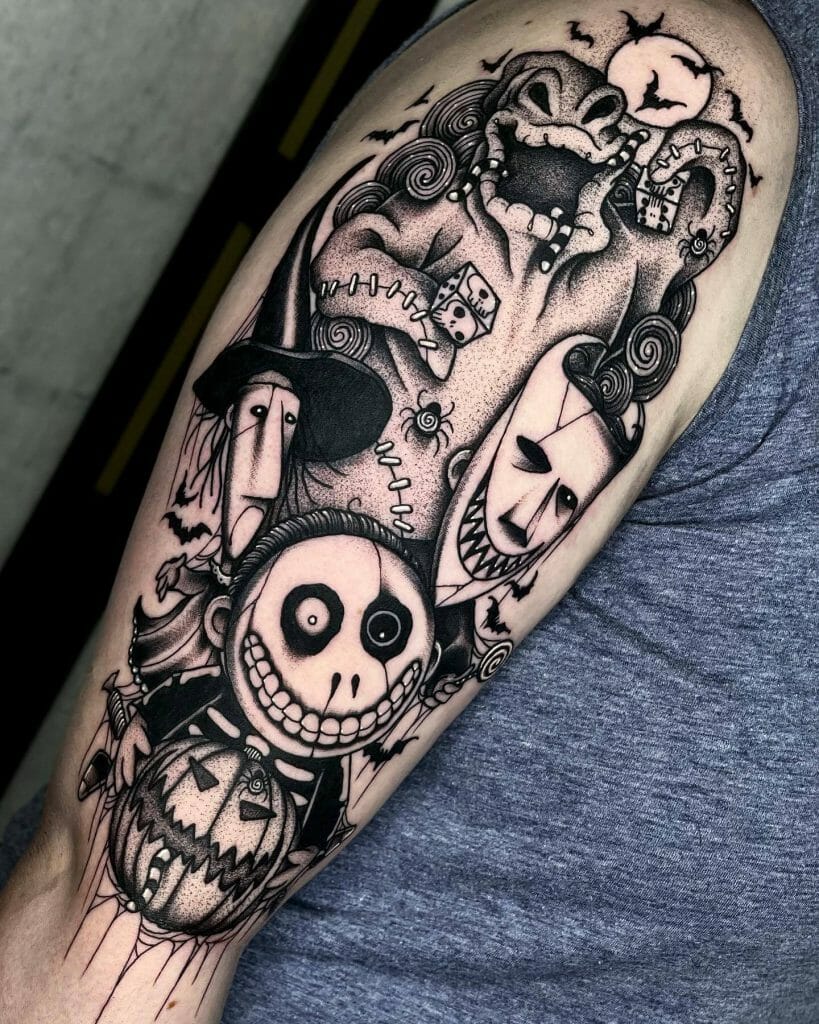 9 Nightmare Before Christmas Tattoo Ideas Images