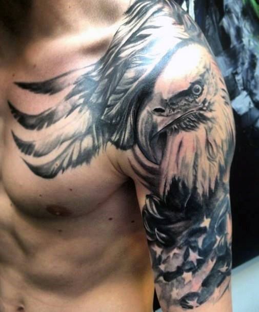 90 Bald Eagle Tattoo Designs For Men American Eagle Tattoos