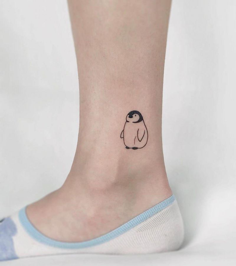 90 Super Cute Penguin Tattoo Designs And Ideas Tattoos Design Idea