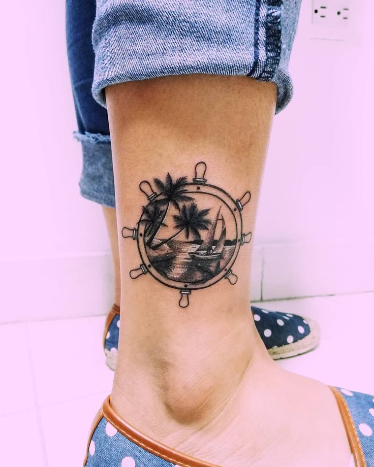 95 Beachy Tattoos That Will Make Your Summer Memories Last Forever