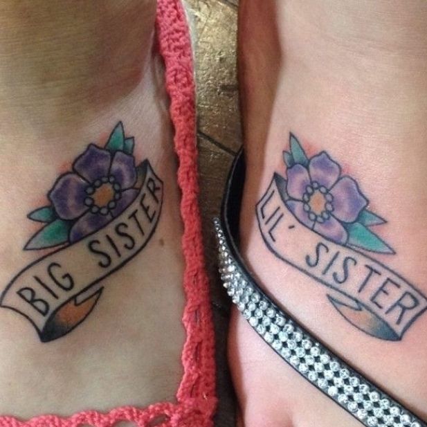 95 Superb Sister Tattoos Matching Ideas Colors Symbols