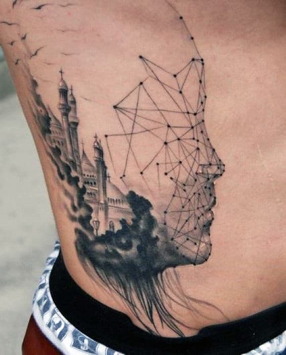 15 Stunning Abstract Tattoo Ideas for Men