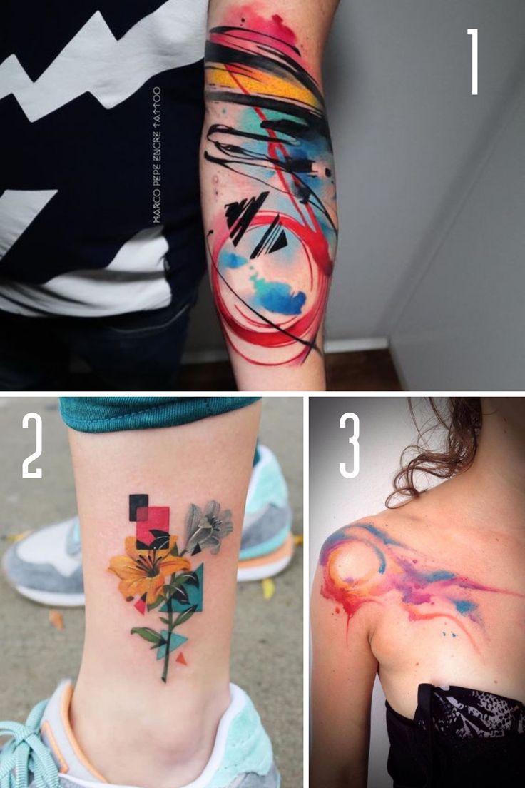 Abstract Tattoos Our Collection Of These Artworks Will Make You Want