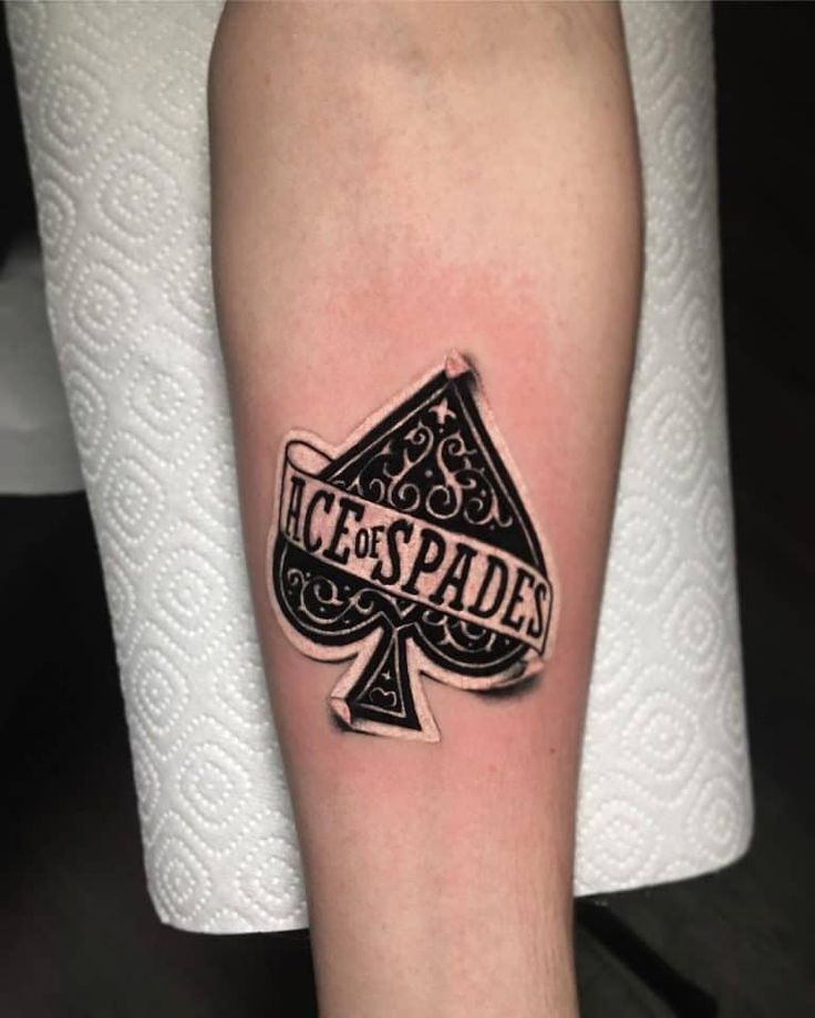 Ace Of Spades Tattoo Ace Of Spades Tattoo Ace Tattoo Spade Tattoo