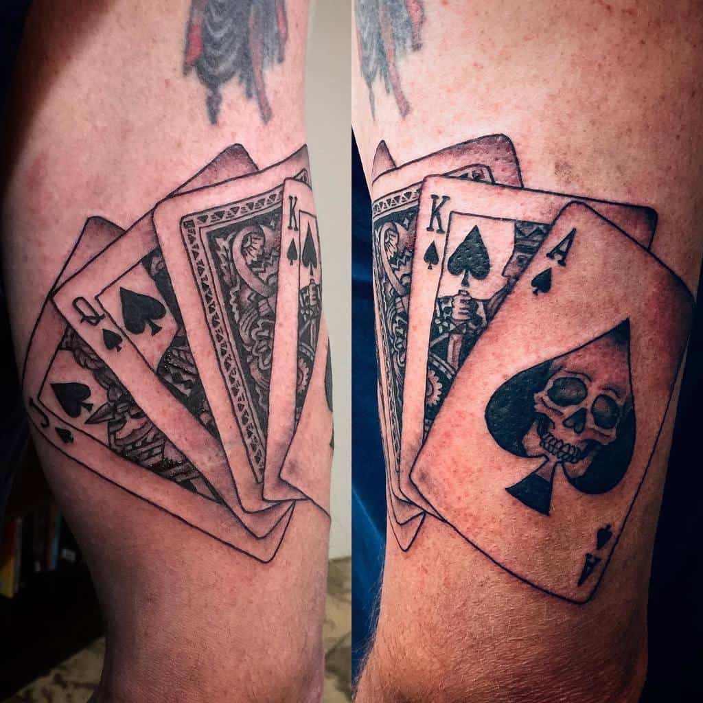 Ace Of Spades Tattoo Ideas Photos