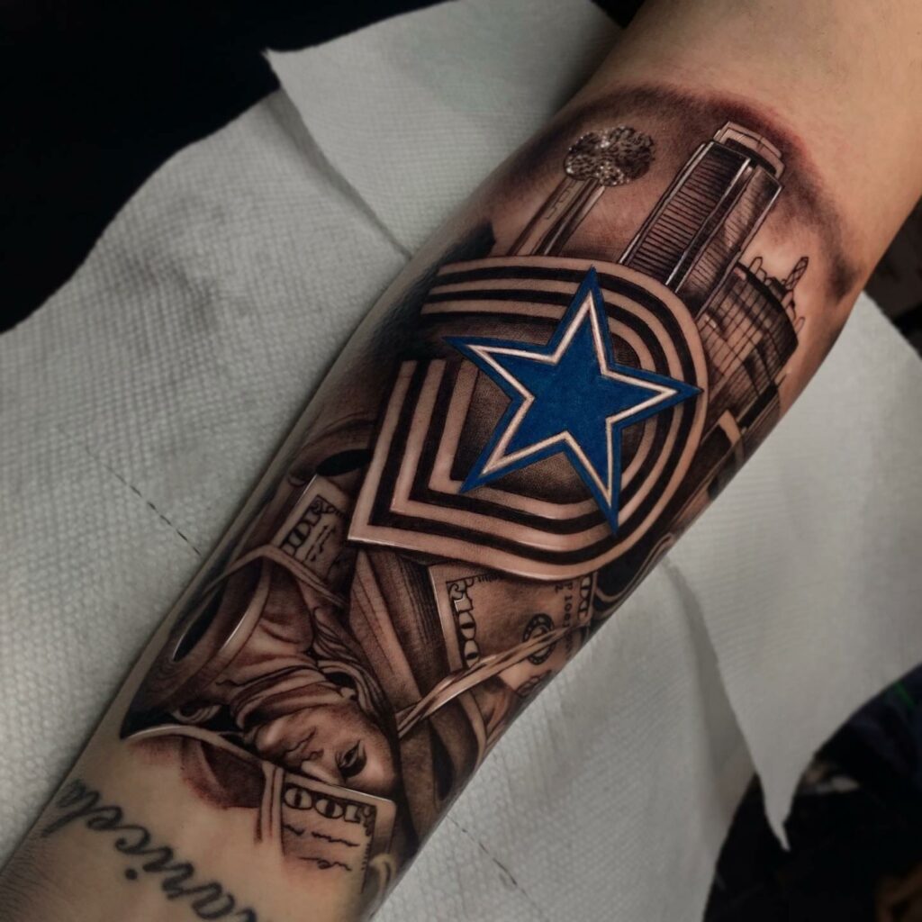 Aggregate 56 Dallas Cowboys Tattoo Designs In Cdgdbentre