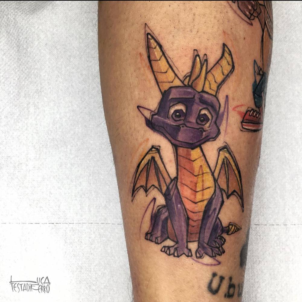 Aggregate More Than 69 Spyro Tattoo Ideas Latest In Cdgdbentre