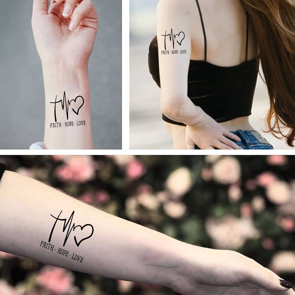 Aggregate More Than 81 Faith Tattoos For Women Best In Cdgdbentre