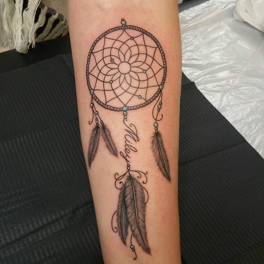 Albums 102 Pictures Images Of Dreamcatcher Tattoos Superb