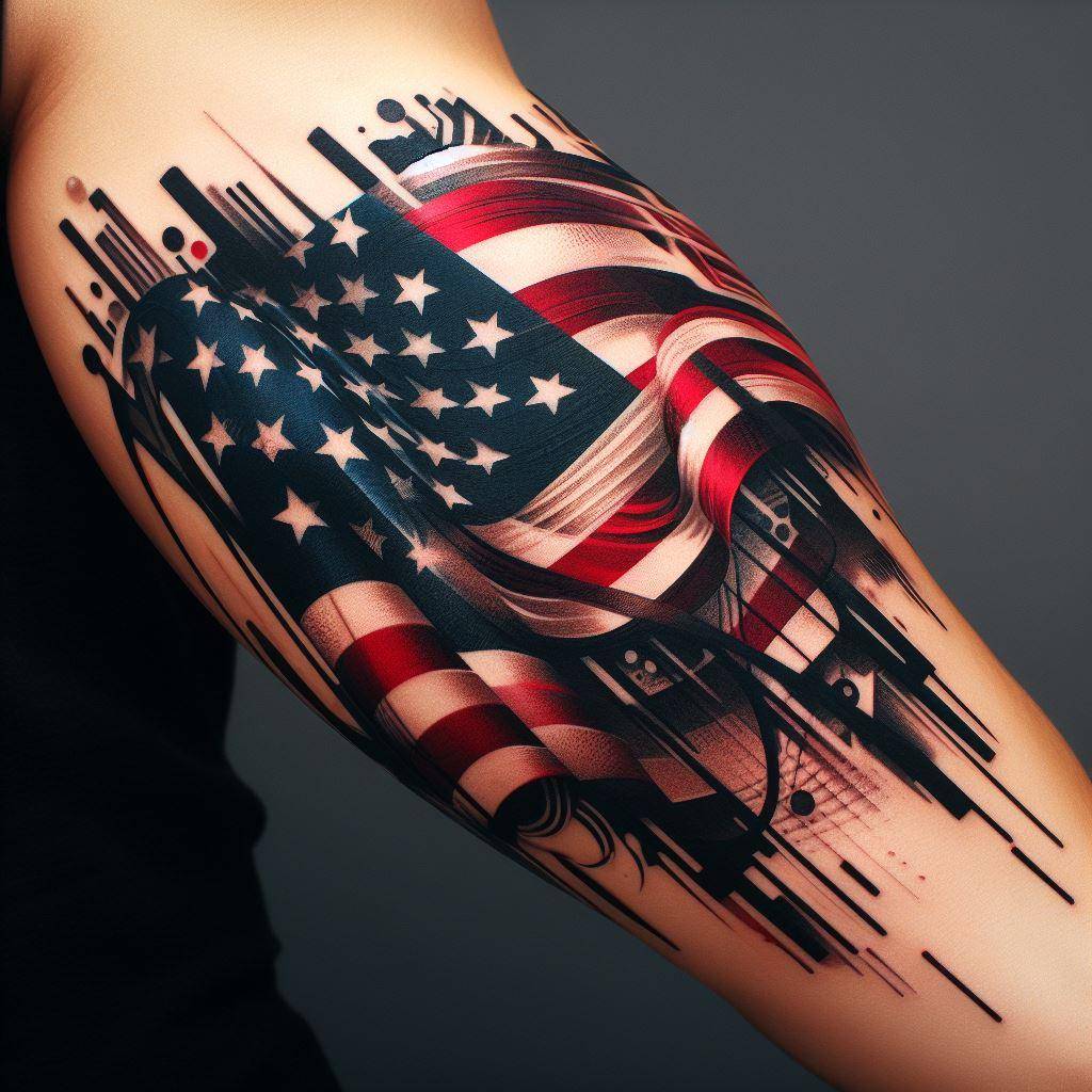 American Flag Tattoo Expressing Patriotism In Ink Your Own Tattoo