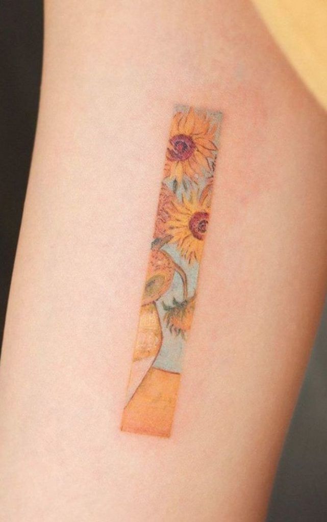 An Easy To Follow Guide To Sunflower Tattoo Meanings And Styles