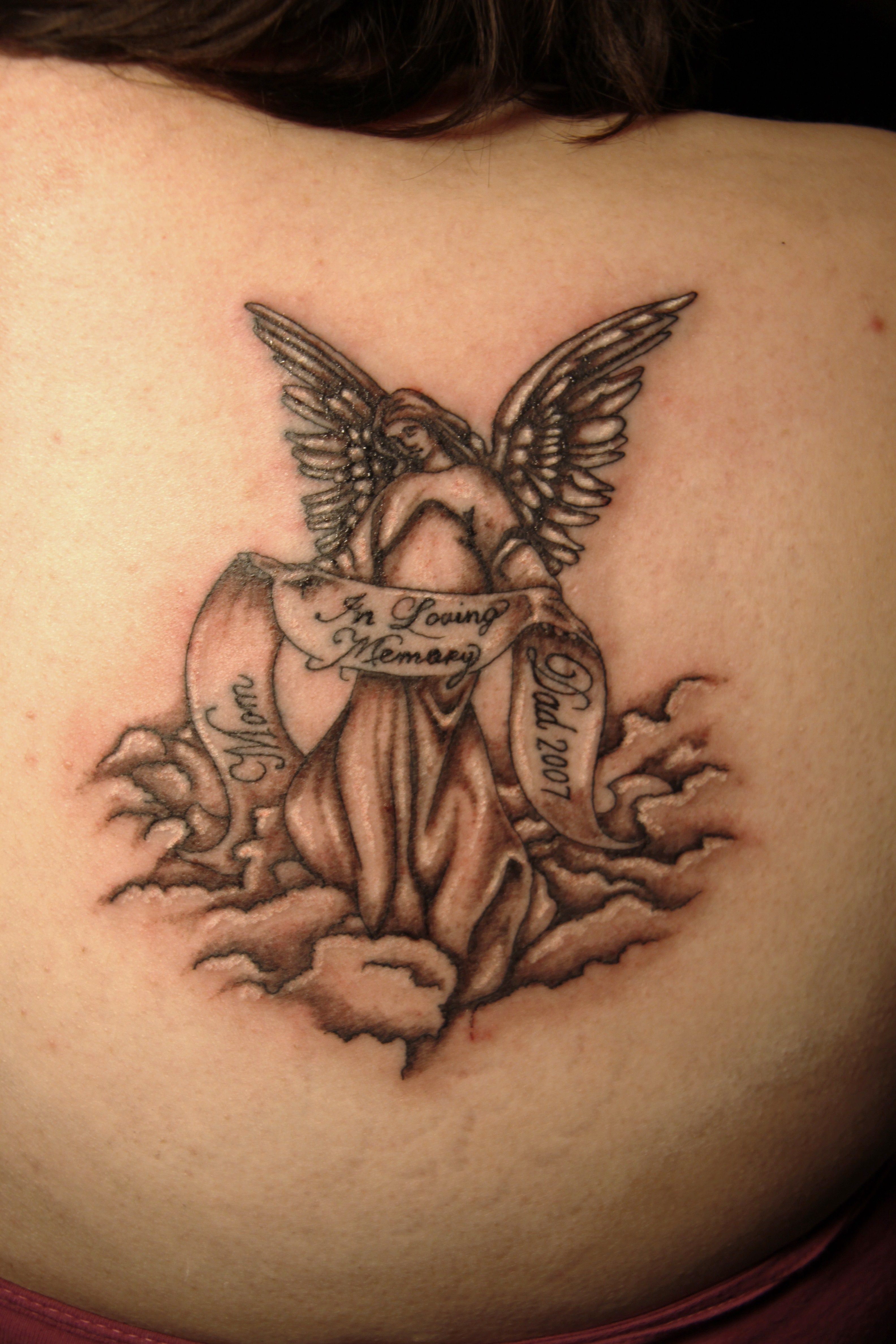 Angel Tattoo Picture Tattoos Heaven Tattoos Angel Tattoo Designs