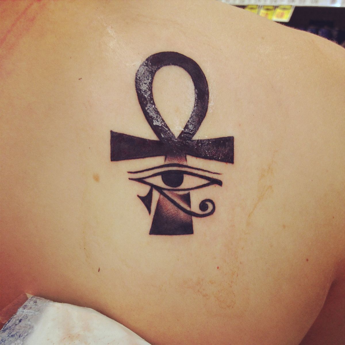 Explore the Meaning Behind Ankh Eye of Horus Tattoos