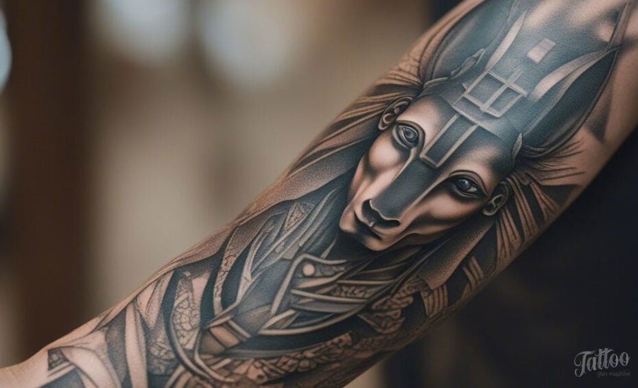 Anubis Tattoos Unveiling The Mystical Artistry