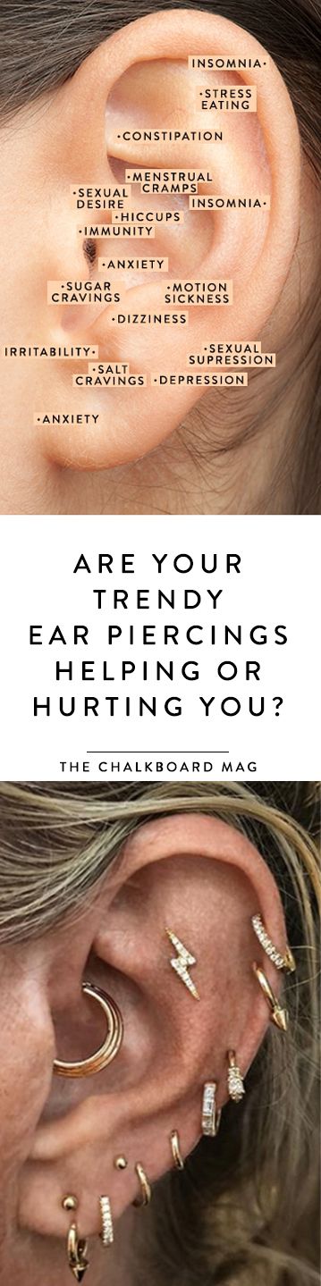 Are Those Trendy Ear Piercings Helping You On A Wellness Level Types