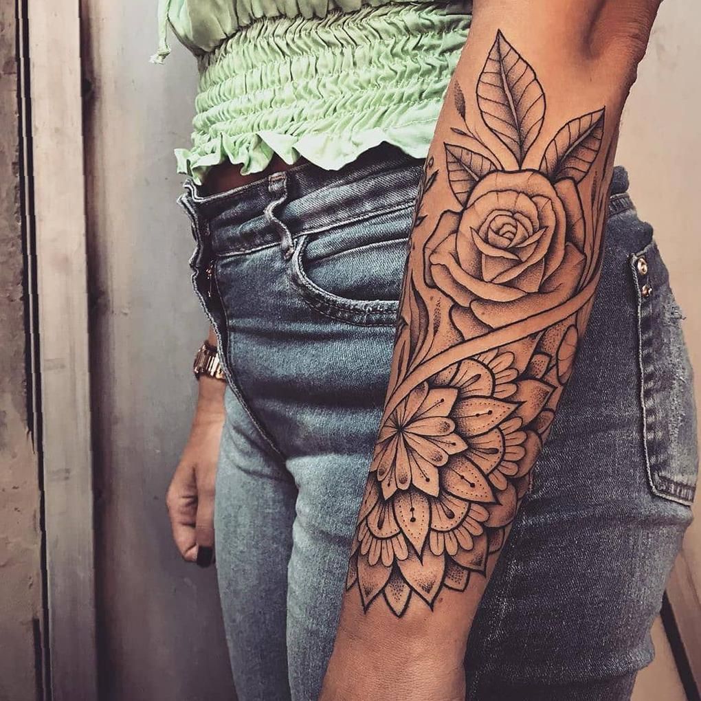 Stylish Arm Sleeve Tattoo Ideas for Women