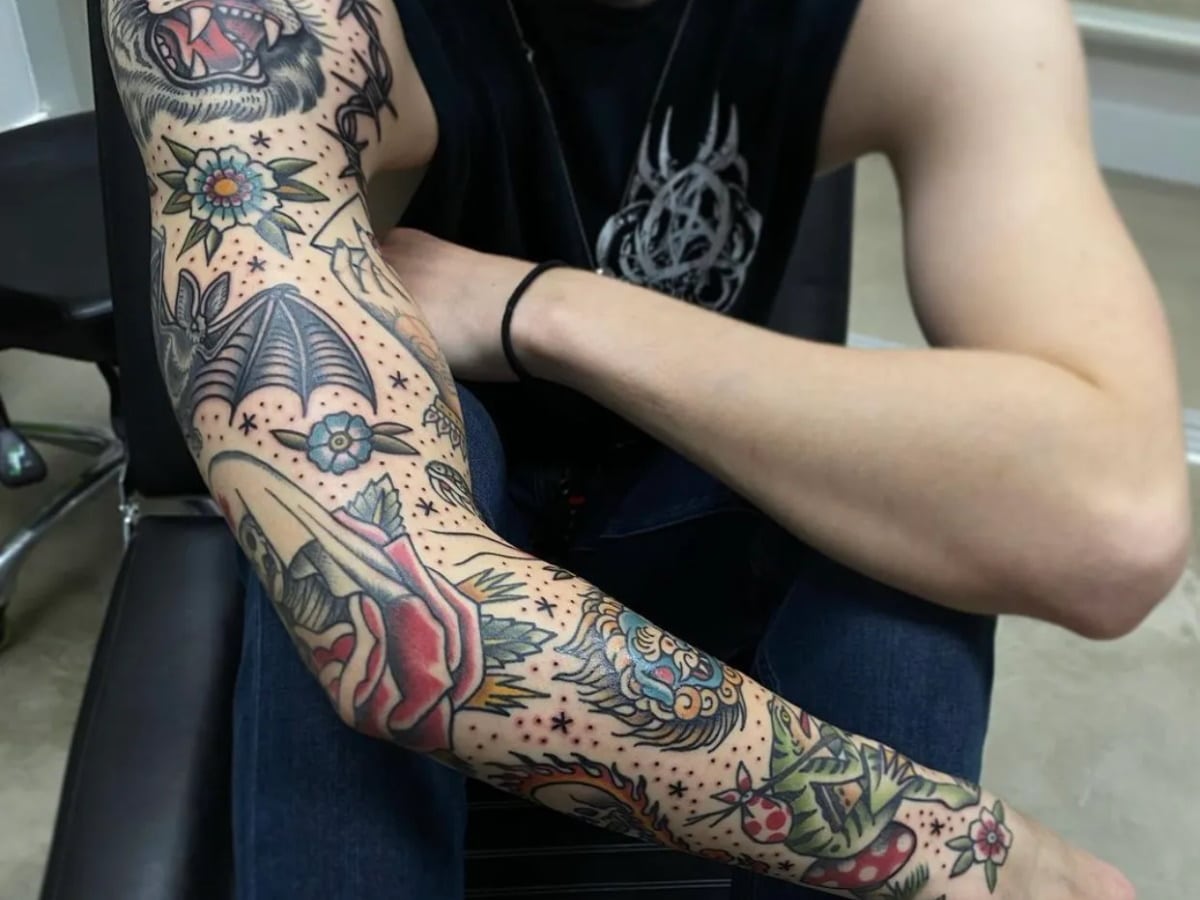 Arm Tattoo Designs Sleeve Die Besten Ideen F R Ihr N Chstes Tattoo Hautkunstwerk