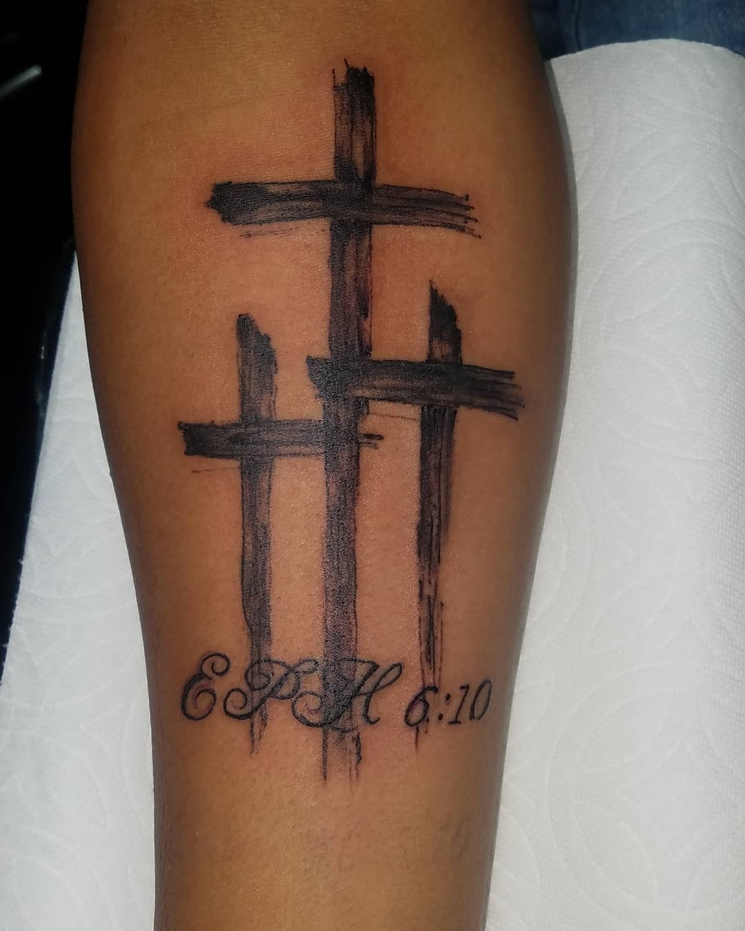 Cross Arm Tattoos for Men: Styles and Meanings