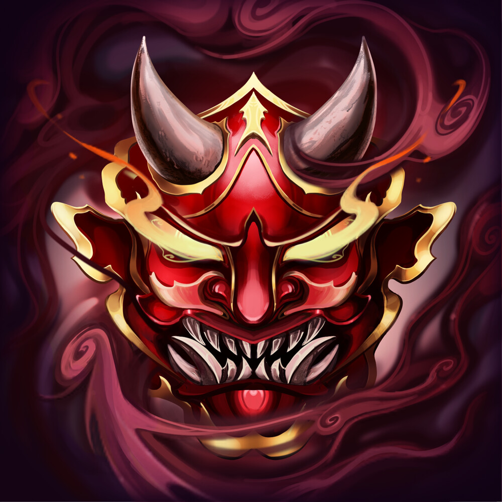 Artstation Oni Mask Project