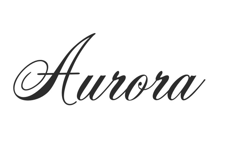 Aurora Name Tattoo 326011 Aurora Name In Cursive Tattoo