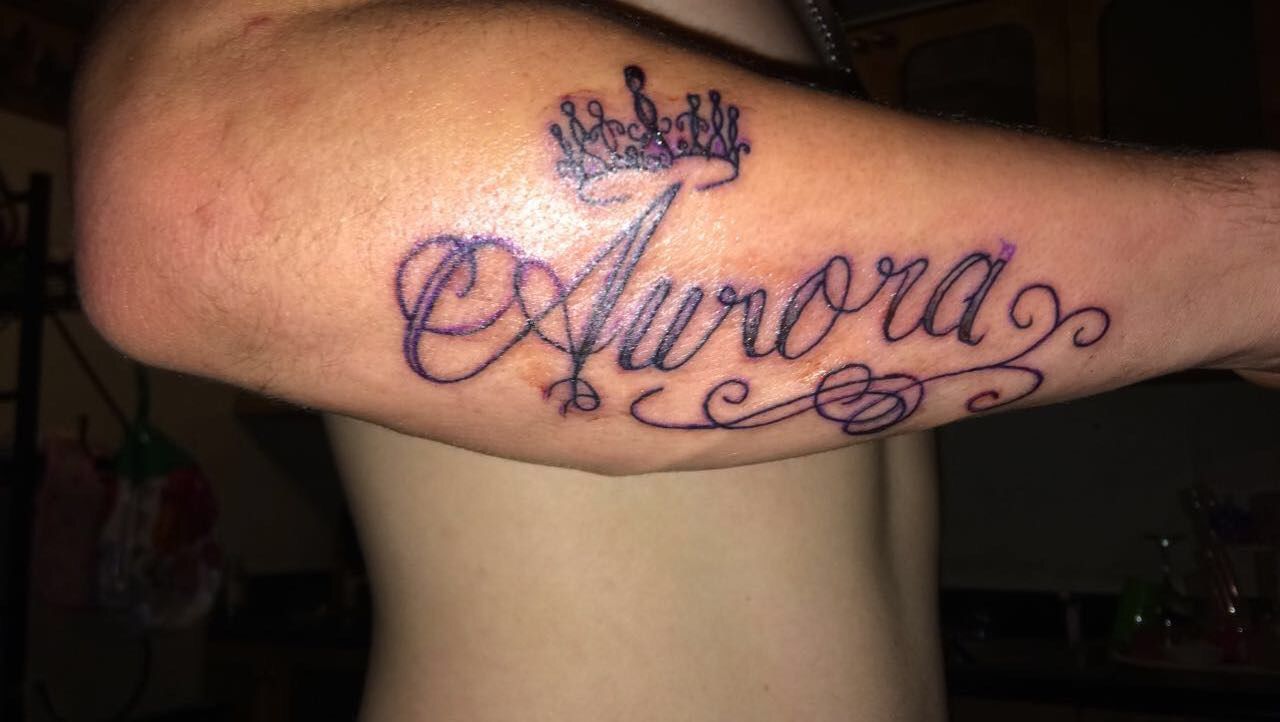 Aurora Name Tattoo Designs Tattoos With Names Name Tattoos Aurora