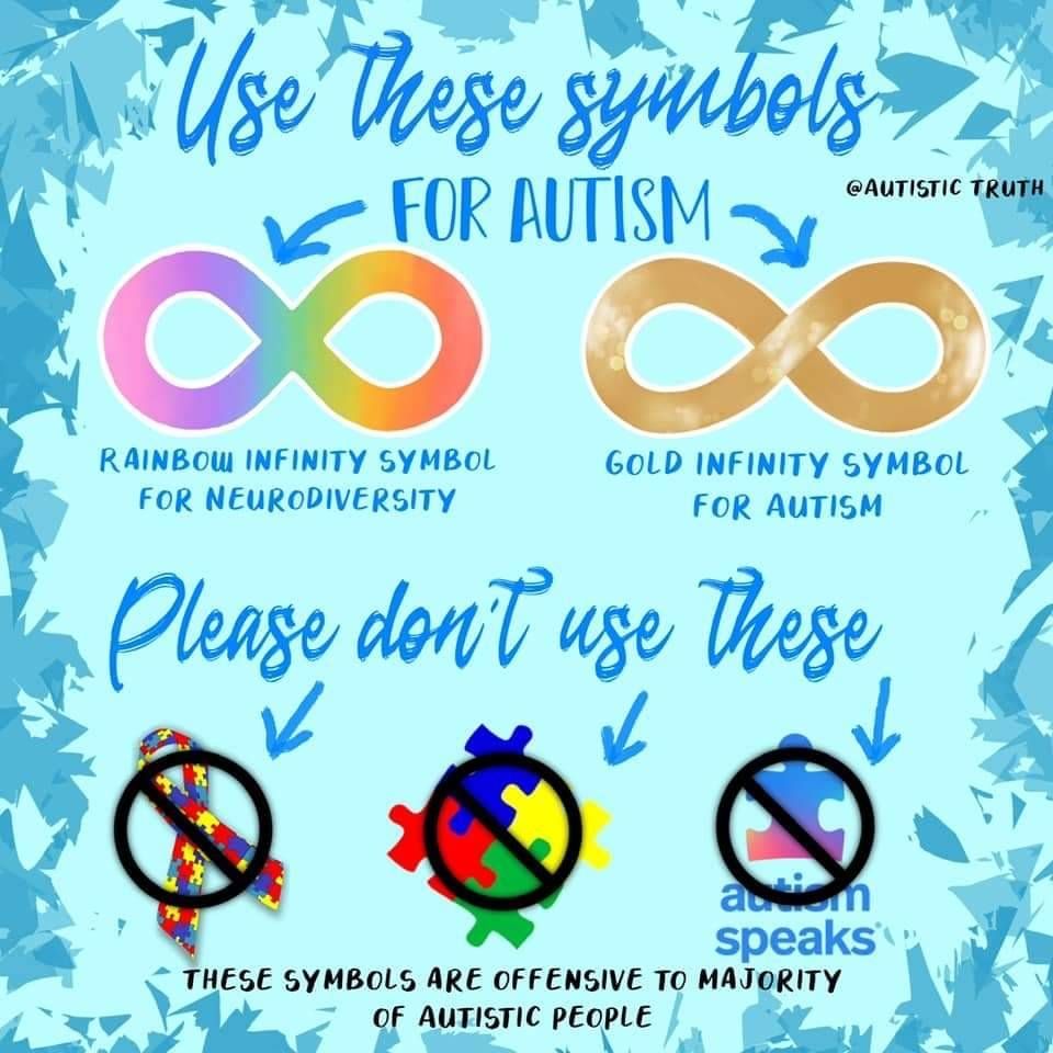 Autism Infinity Symbol Vs Puzzle Piece Why It Matters A Heart For All Students