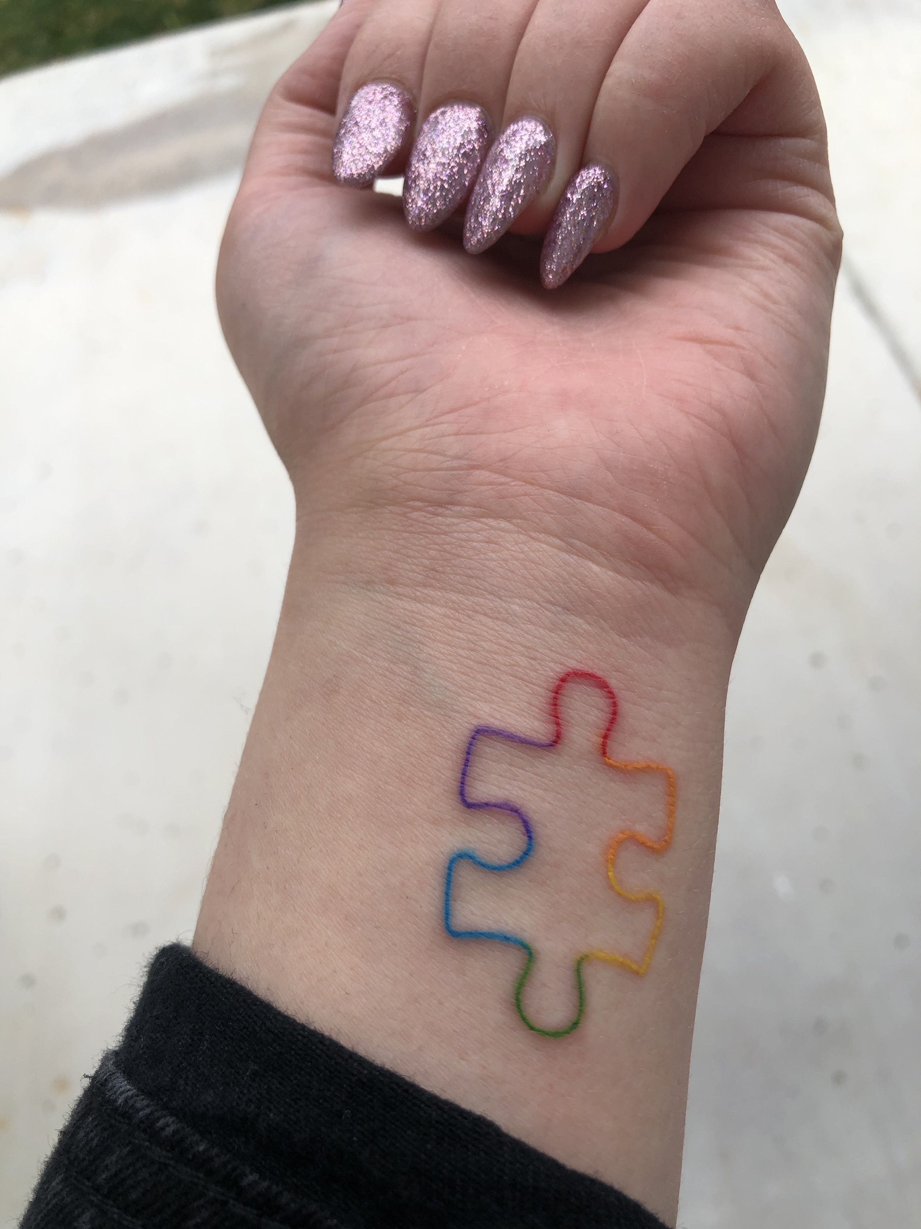 Autism Puzzle Piece Tattoo: Symbol of Understanding