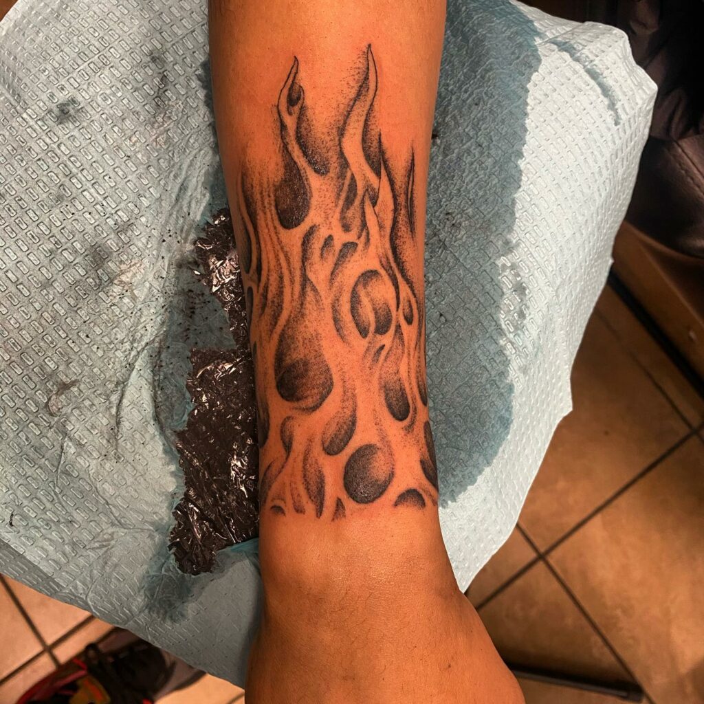 5 Stunning Fire Geometric Tattoo Ideas for Ink Enthusiasts