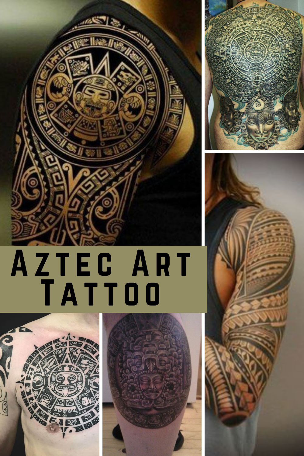 Aztec Art Tattoo The Meaning And History Tattoo Glee