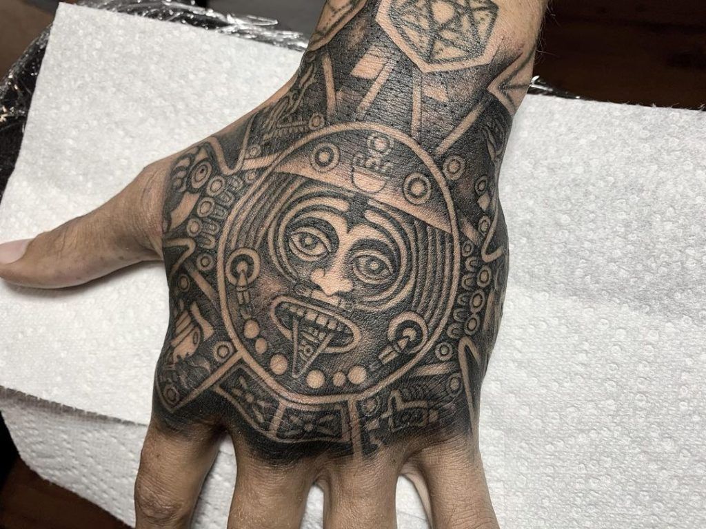 Aztec Calendar Payasa Tattoo Tatoo 3D Stone Tattoo Tattoo Trend