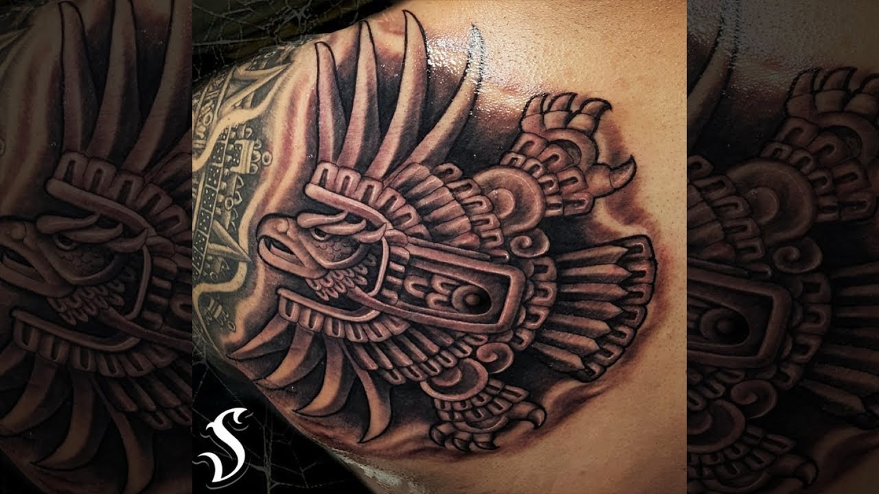 Aztec Eagle Tattoos