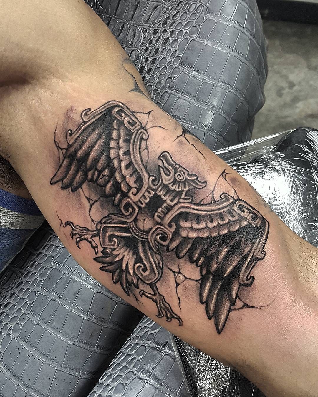 Aztec Tattoo Eagle