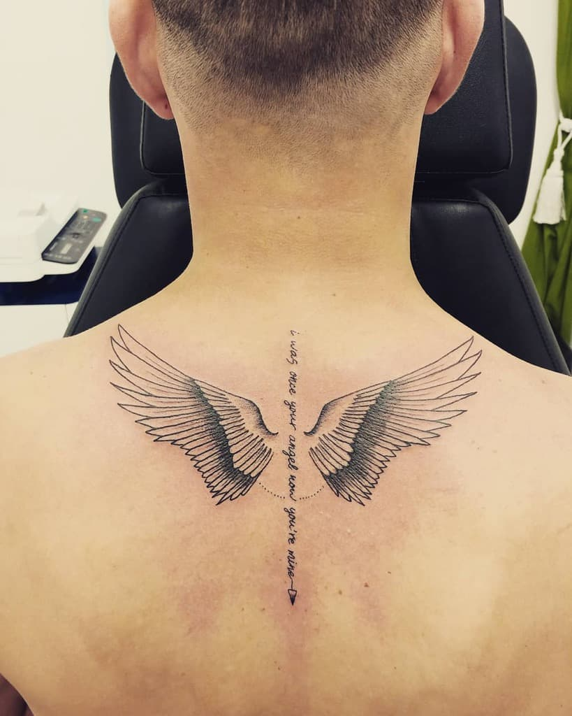 Back Tattoos For Guys Tattoos For Guys Wing Tattoo Men