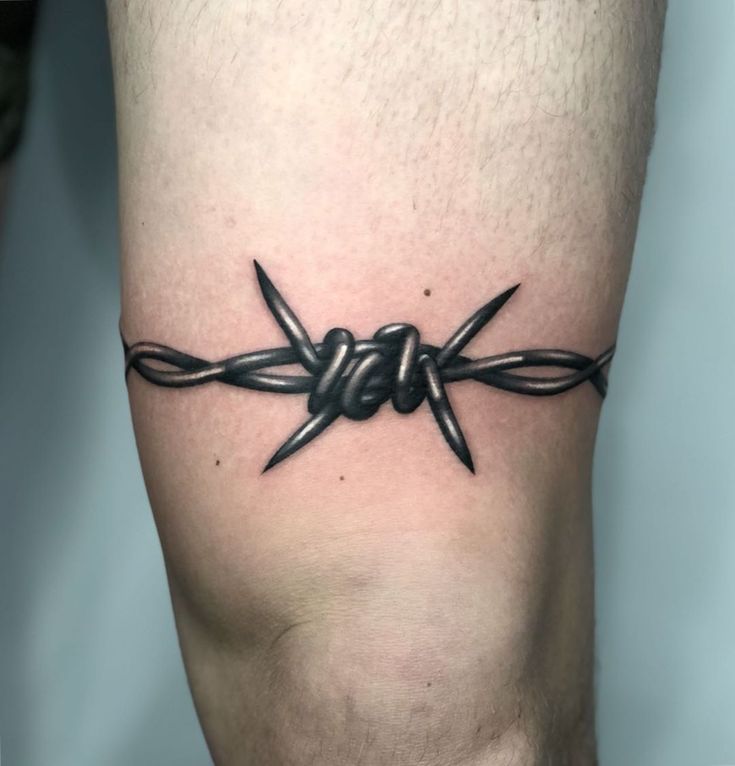 Barbed Wire Neck Tattoo Youtube