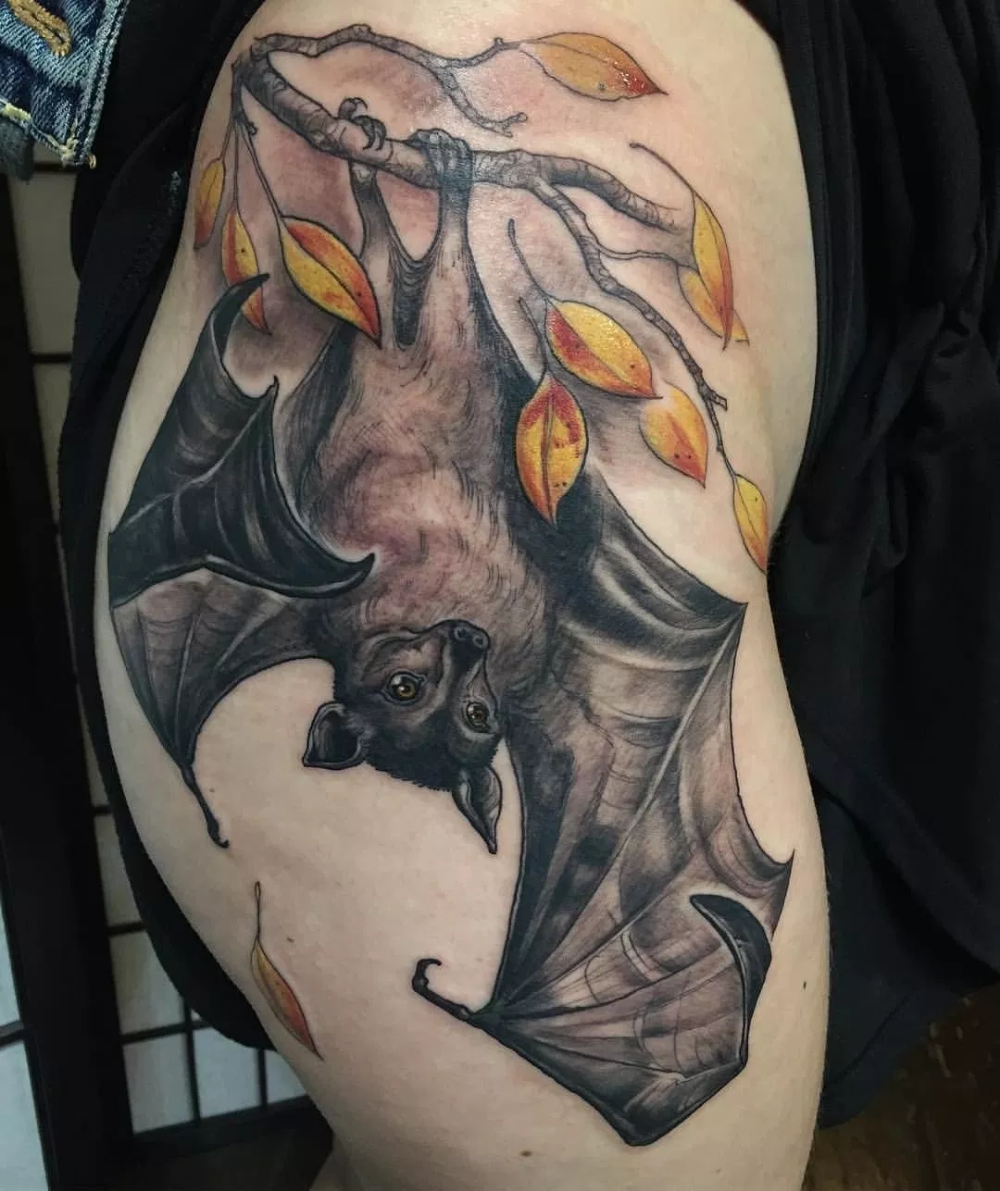 Bat Tattoos Designs Ideas And Meaning Tattoos For You