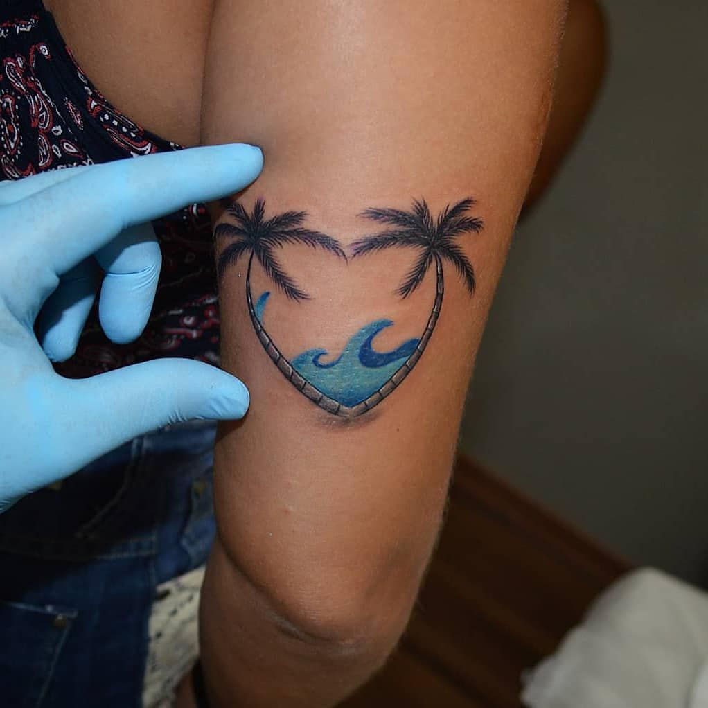 Beach Tattoo Ideas For Beach Lovers To Try This Summer