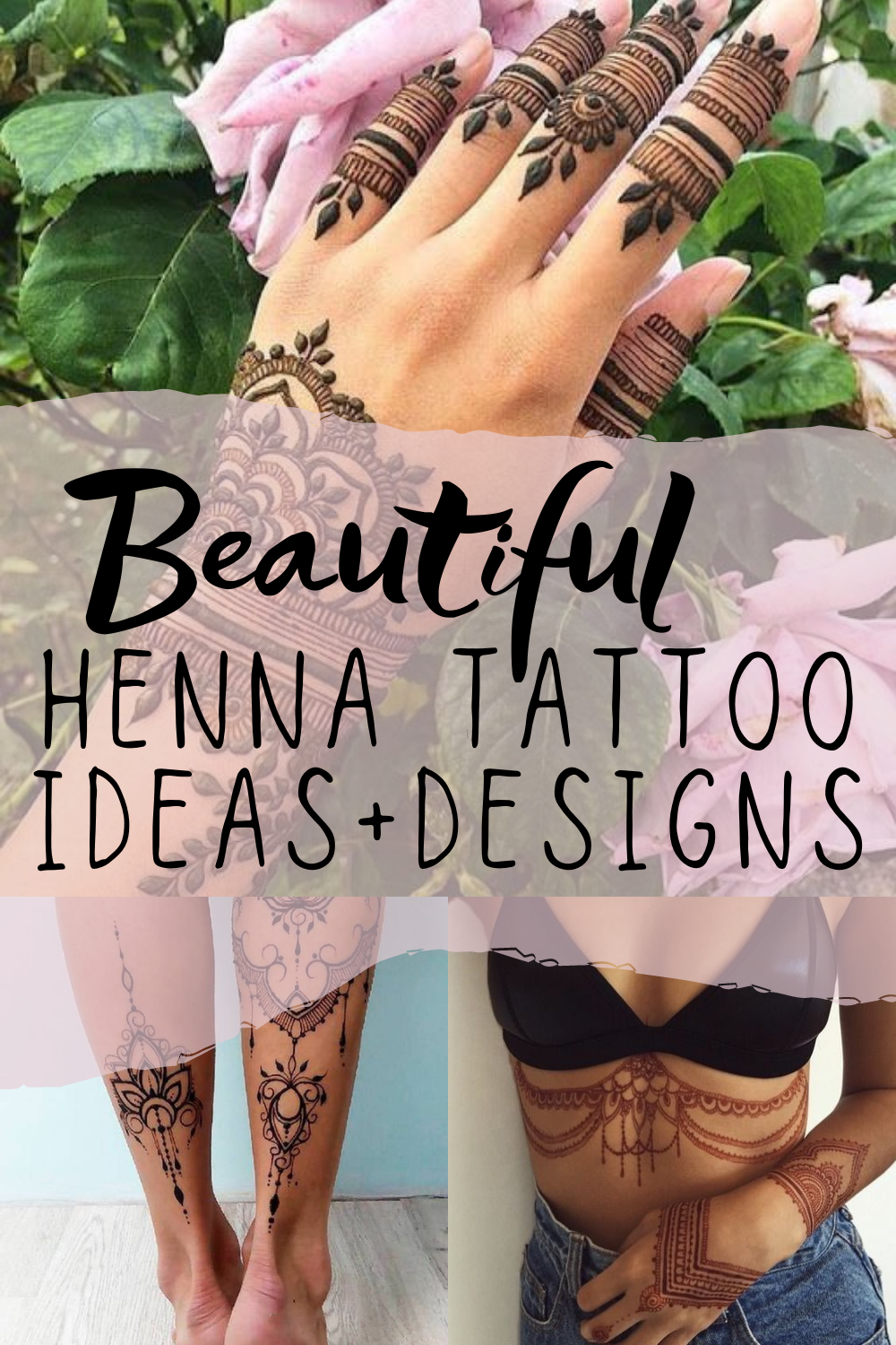 Beautiful Henna Tattoo Ideas Designs Tattoo Glee