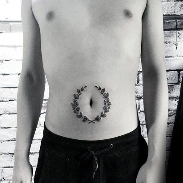 Belly Button Tattoos For Men