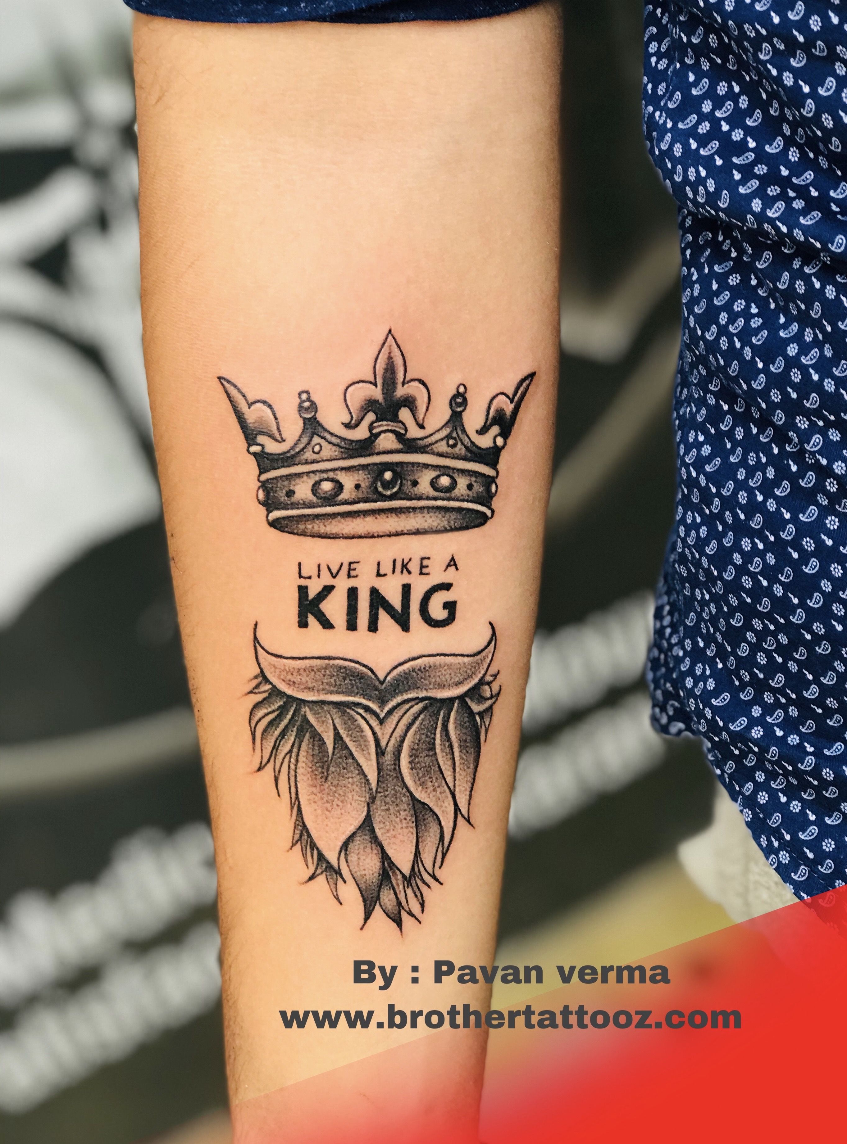 Best 25 King Crown Tattoo Ideas On Pinterest Crown D Vme