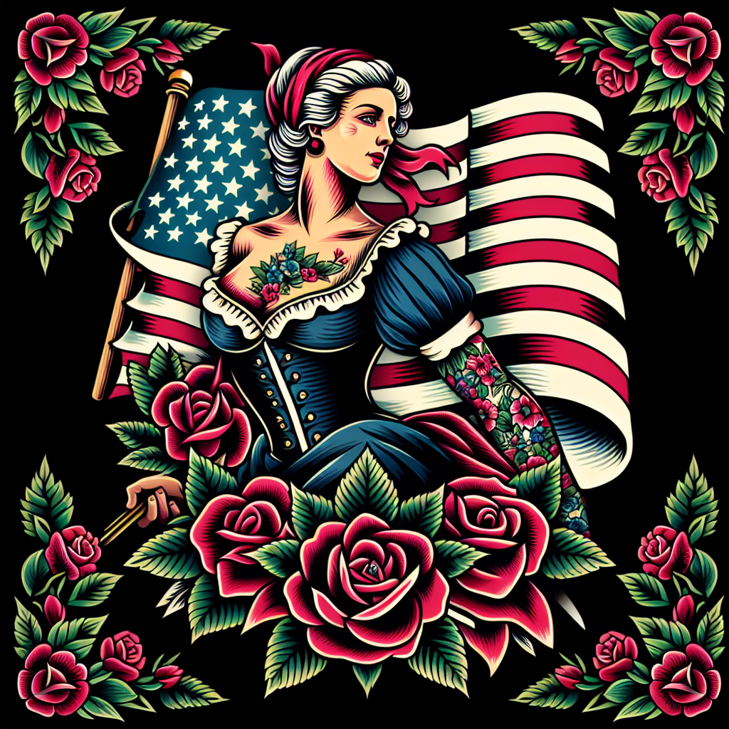 Best Betsy Ross Flag Tattoo Ideas Vondy