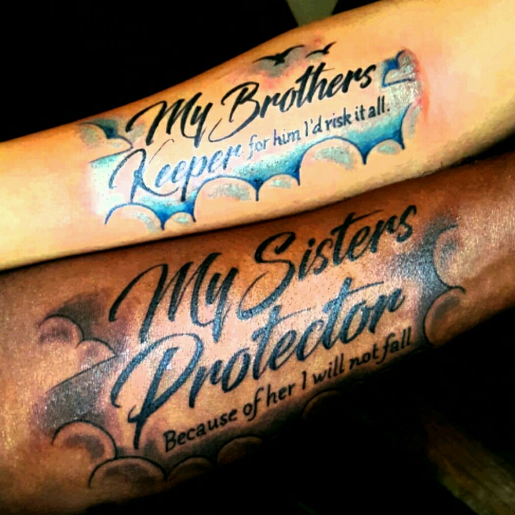 Best Brother And Sister Tattoo Ideas And Meaning