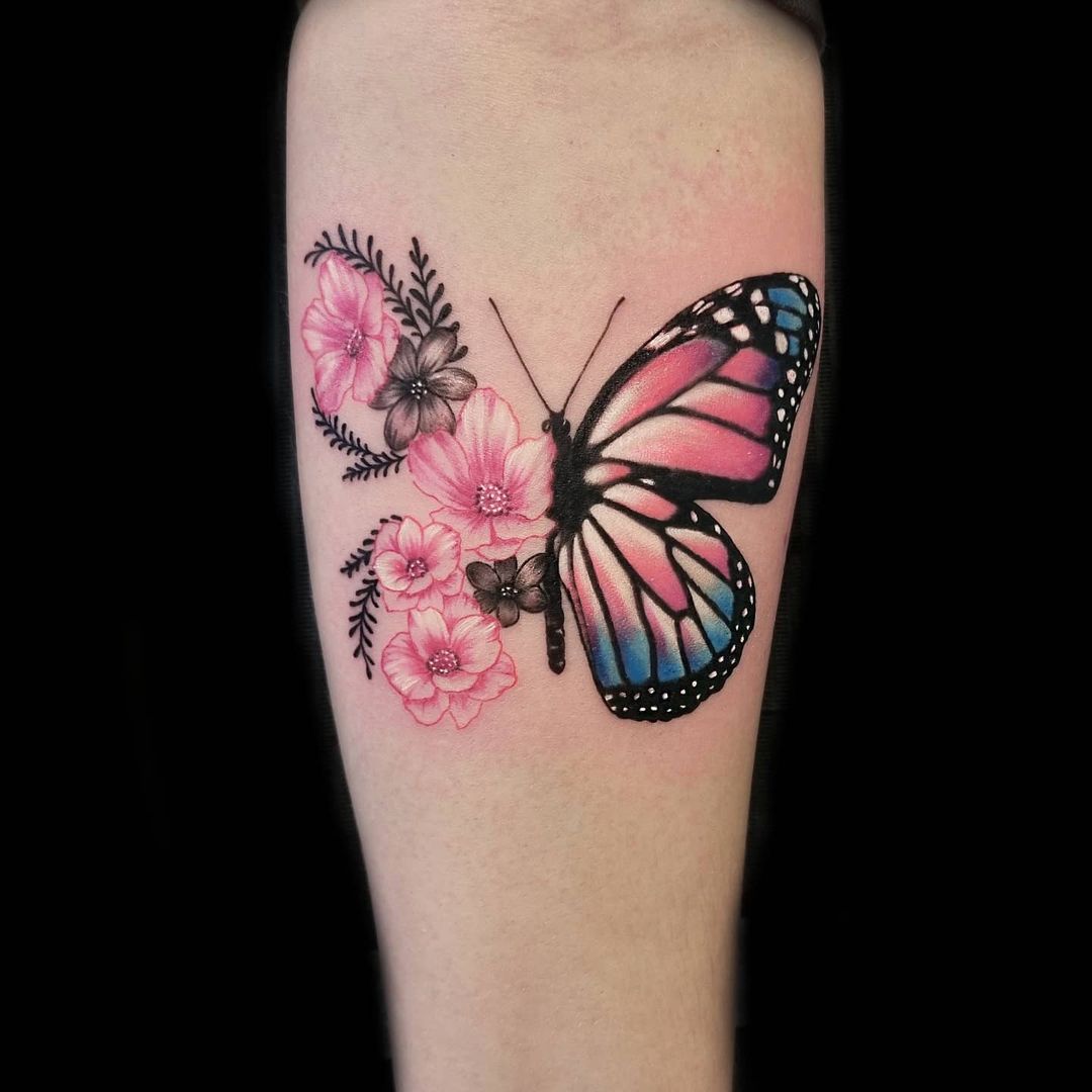 Best Butterfly Tattoo Design Idea Page 9 Kornelia Nowak Dragonfly