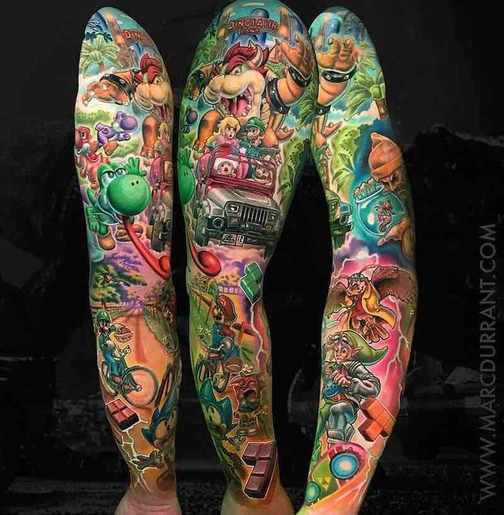 Best Sleeve Tattoos Tattoo Insider Colorful Sleeve Tattoos Sleeve