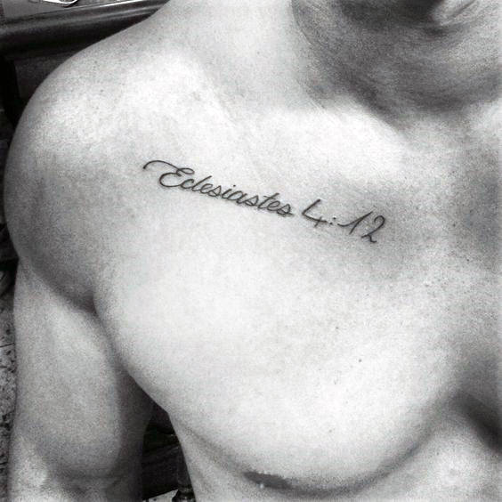 Bible Verse Tattoos For Guys On Chest Mauricio Metzger