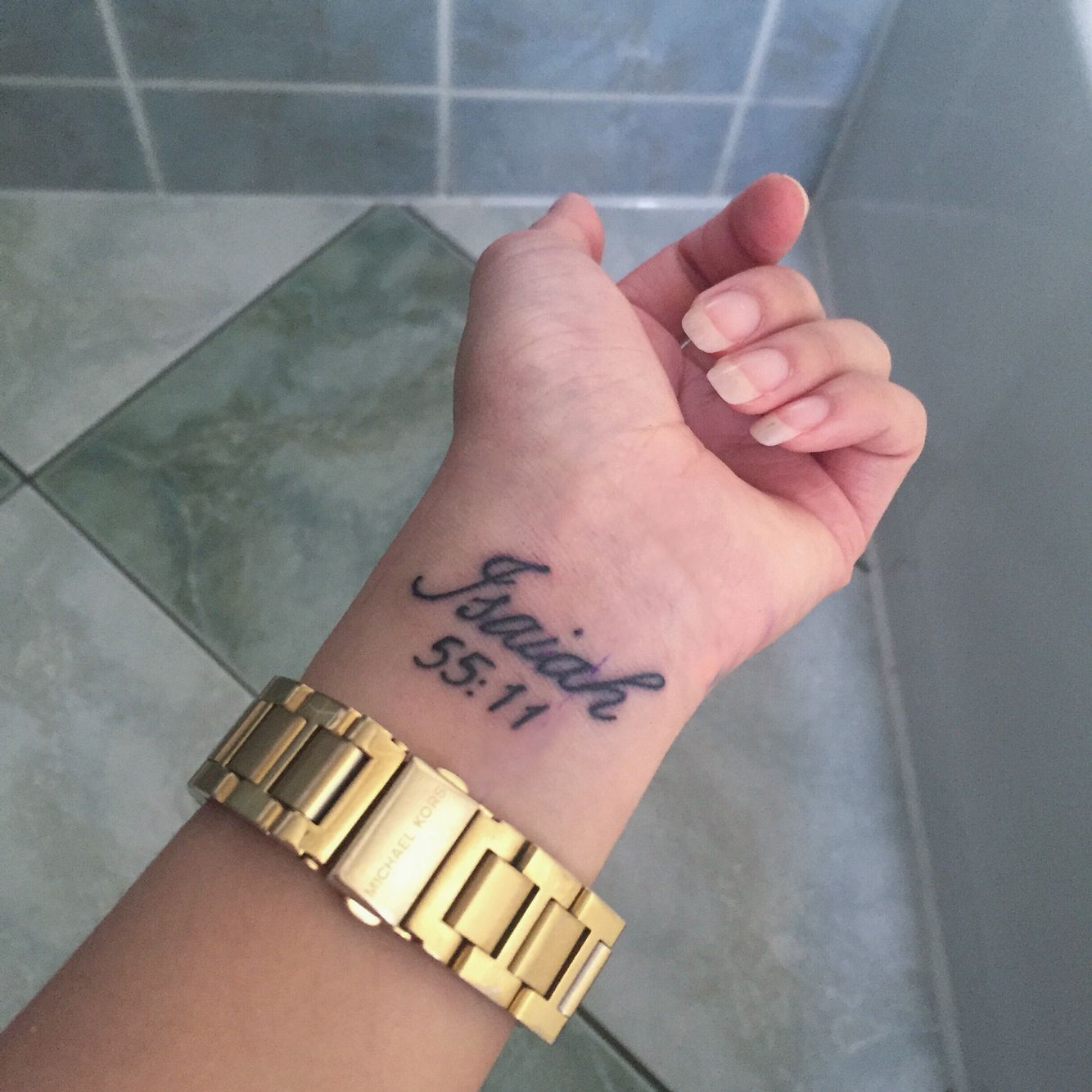 Bible Verse Tattoos On Wrist