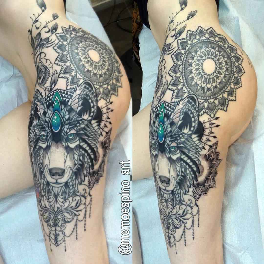 Big Hip Tattoo Ideas Photos