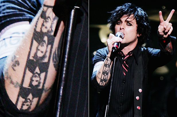 Billie Joe Armstrong Tattoos Info