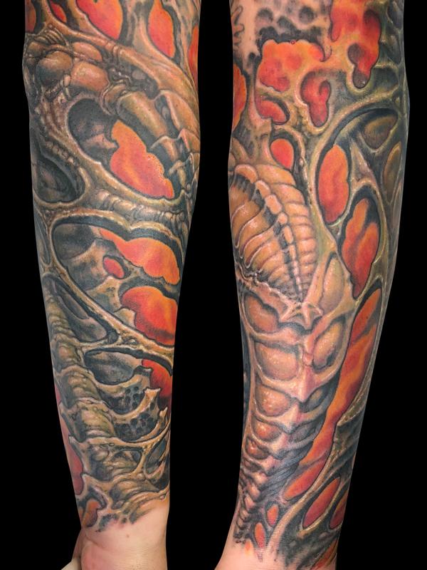 Bio Organic Tattoo By Spencer Caligiuri Tattoonow