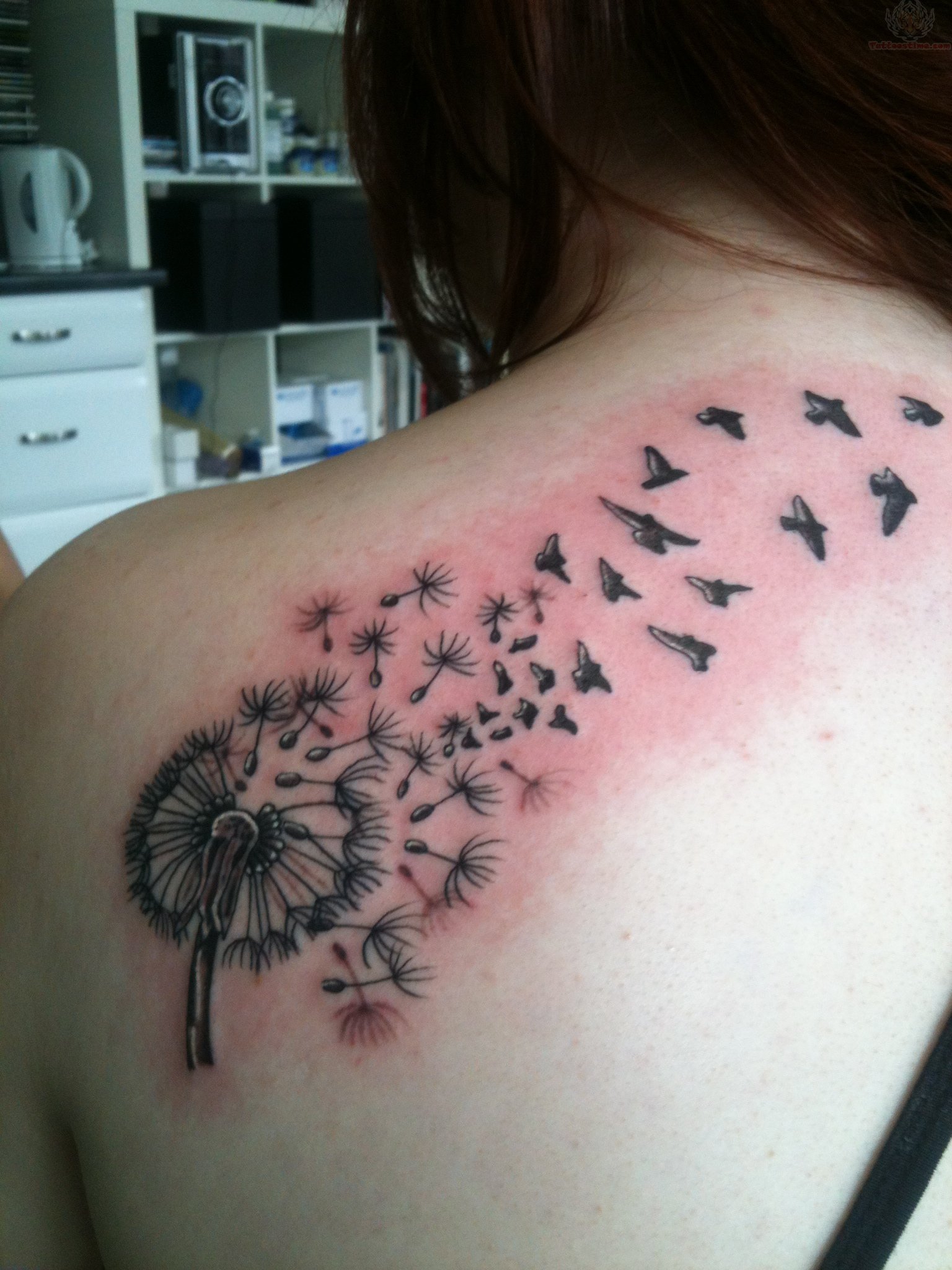 5 Stunning Bird and Dandelion Tattoo Ideas