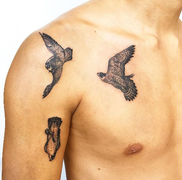 Bird Tattoos for Men: Symbolic and Stylish Ink Ideas